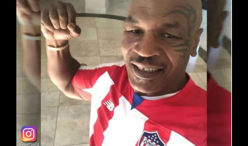 El exboxeador Mike Tyson. 