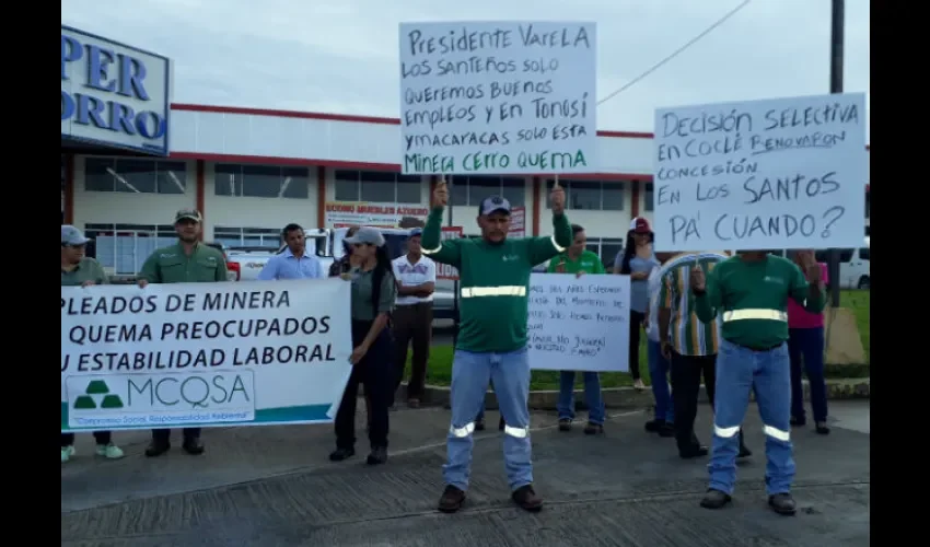 La protesta se desarrolló de forma pacífica. Foto: Thays Domínguez