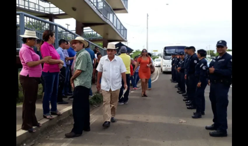 La protesta fue pacífica. Foto: Thays Domínguez