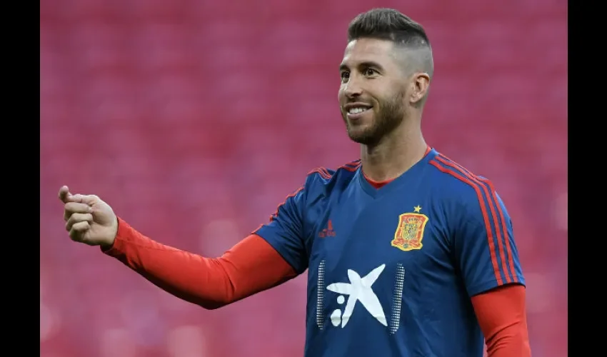 El jugador español Sergio Ramos. Foto: EFE