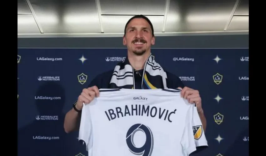 En la imagen, el jugador sueco Zlatan Ibrahimovic, del LA Galaxy. EFE/Archivo