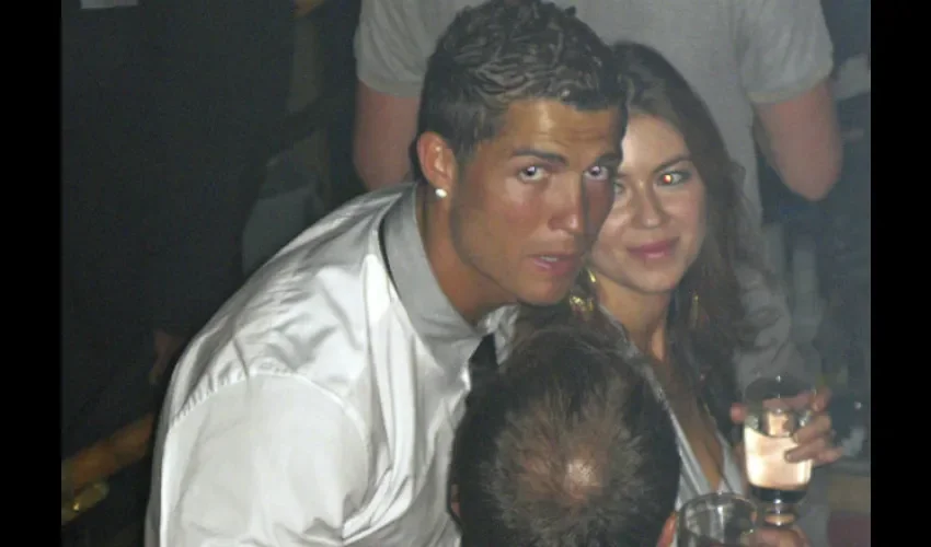 Cristiano junto a Kathryn Mayorga, en el año 2009. Foto:AP