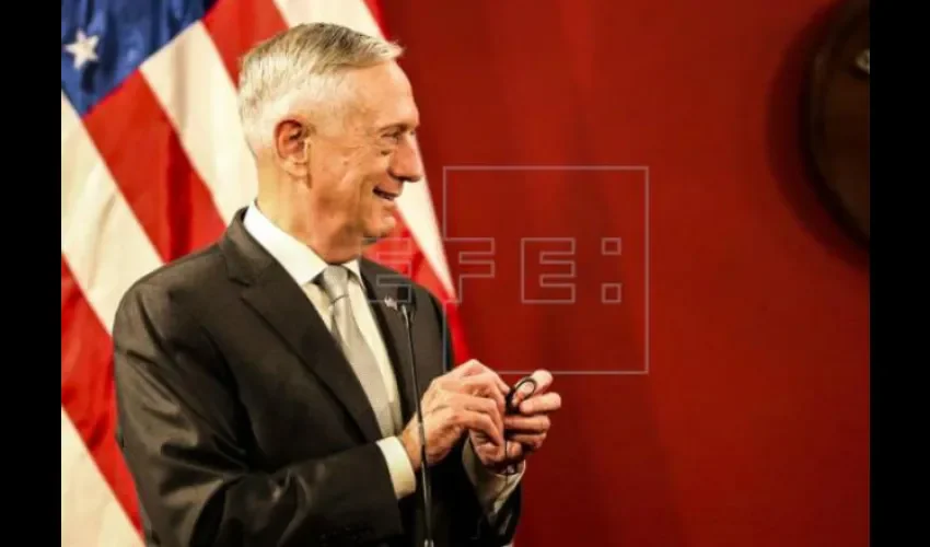 James Mattis, secretario de Defensa de los Estados Unidos. Foto: EFE