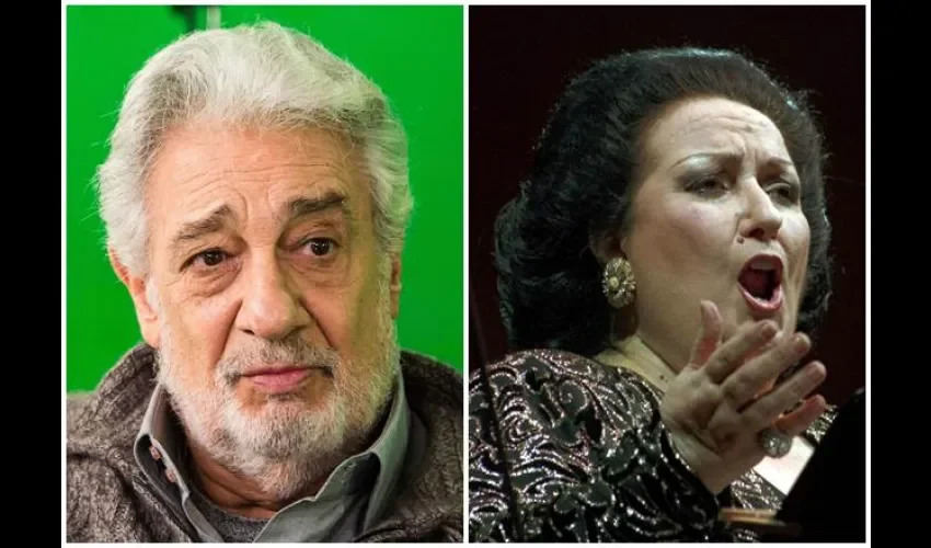 Plácido Domingo, Montserrat Caballé.