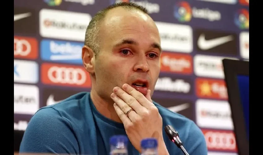 Andrés Iniesta/AP