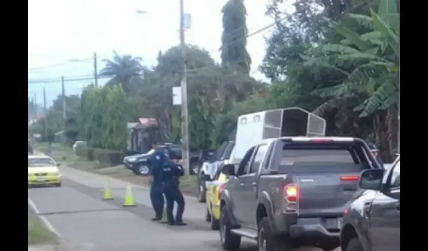 Operativo policial. 