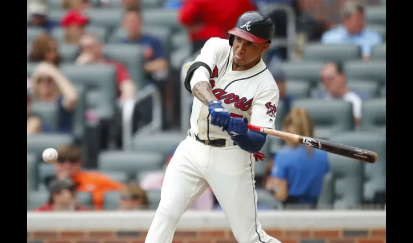 Johan Camargo debutó en las Grandes Ligas en la temporada de 2017.