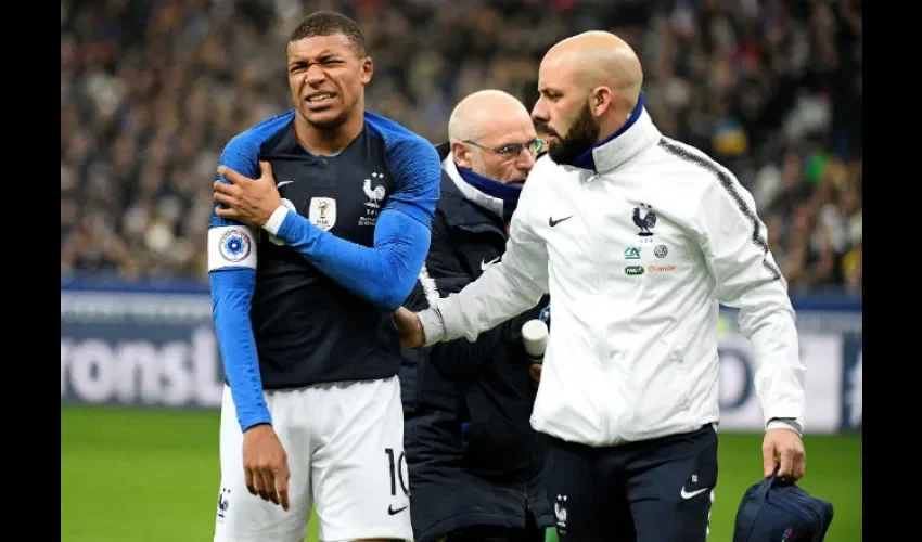 Kylian Mbappe viene de quedar campeón del mundo con Francia.