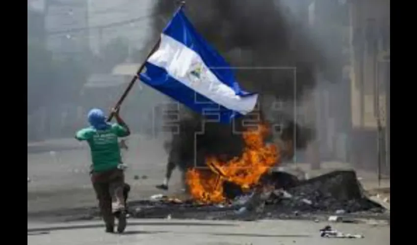 Protestas en Nicaragua. 