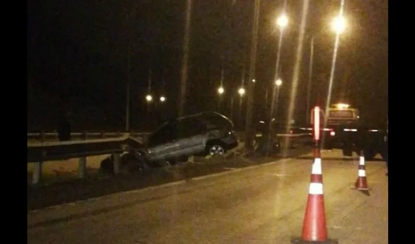 Accidente de tránsito en la vía Centenario. 