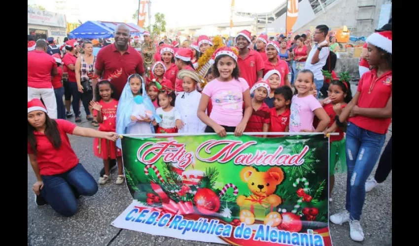 Foto ilustrativa del desfile navideño. 