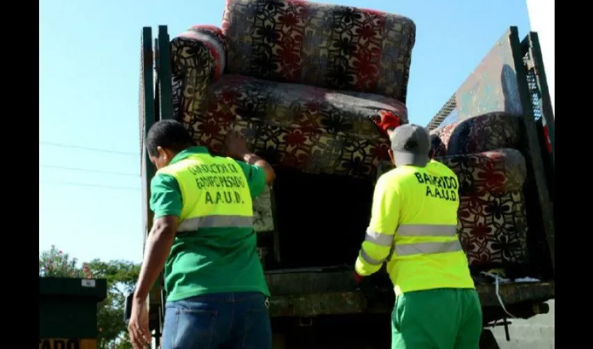 La recolección de basura se hará en diversos sectores. Foto: Cortesía