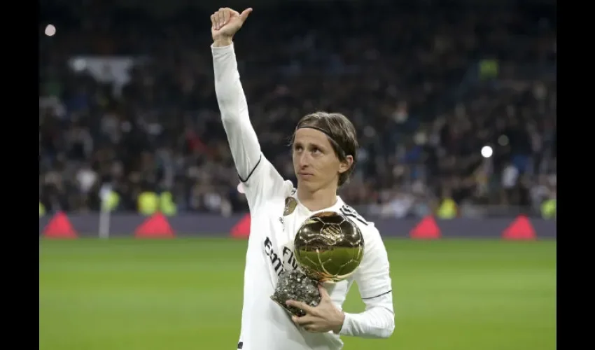 El centrocampista croata del Real Madrid Luka Modric. Foto: EFE