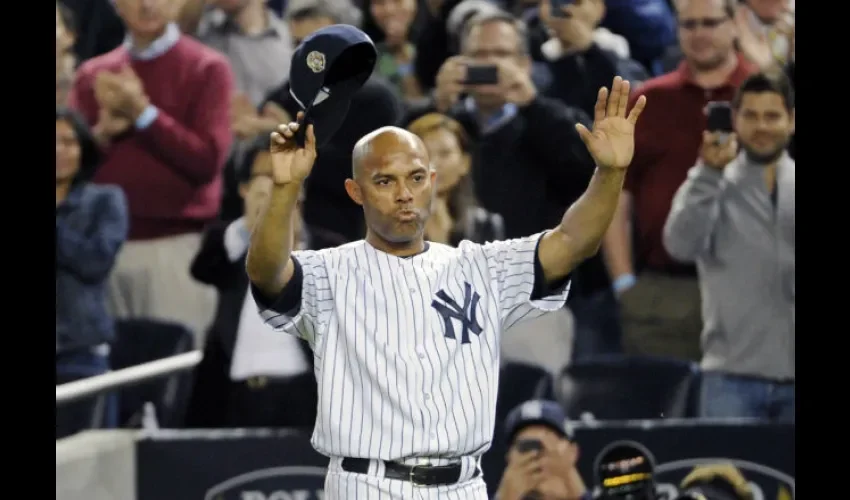 Mariano Rivera ganó cinco Series Mundiales con los Yanquis de Nueva York.