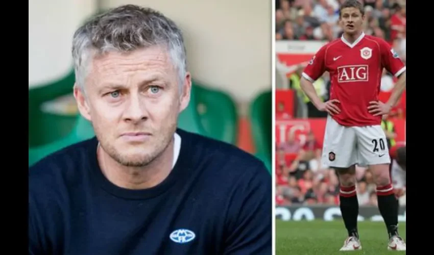 Foto ilustrativa del técnico  noruego Ole Gunnar Solskjaer. Foto:  Daily Express