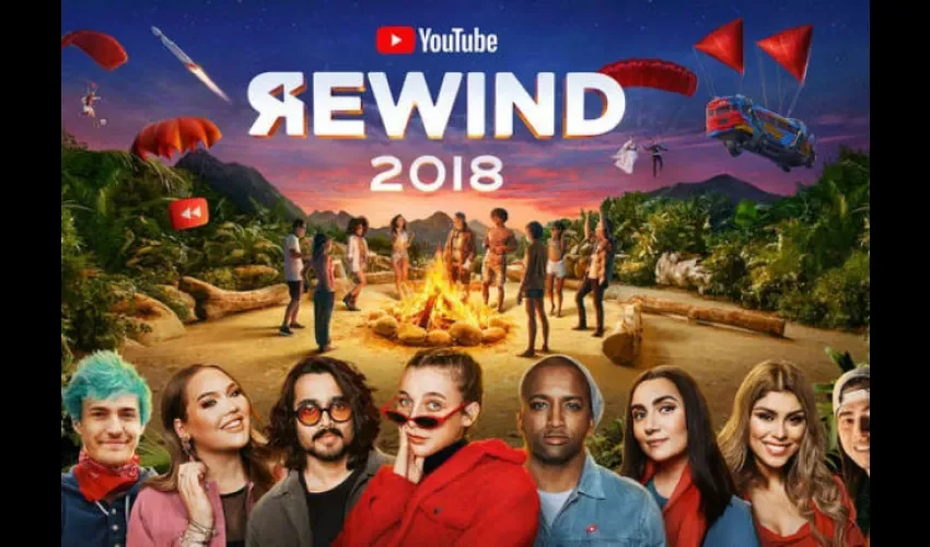 Foto ilustrativa del Rewind 2018. 