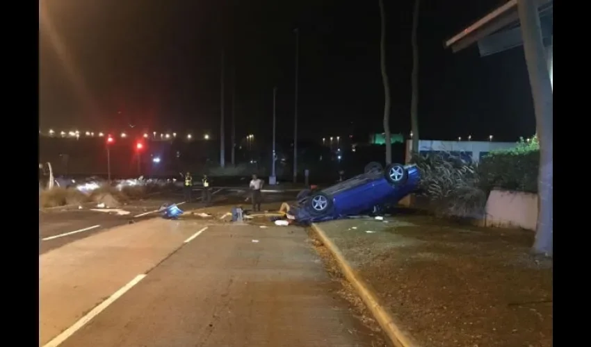 Accidente de tránsito en Clayton.