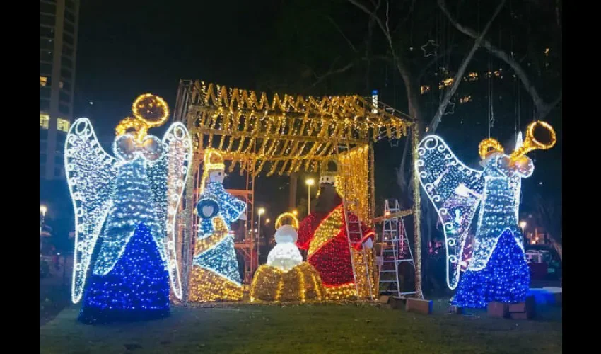 Los más pequeños de Alto de Cerro Viejo  disfrutaron de todas las sorpresas.  Fotos: Cortesía 