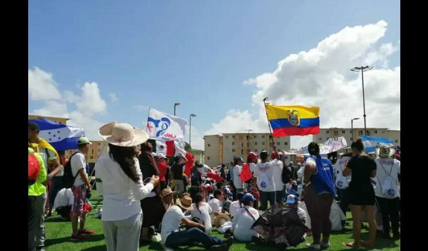 Prejornada de la Jornada Mundial de la Juventud en Colón. 