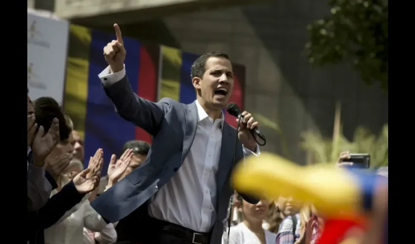 Juan Guaidó. Foto: EFE