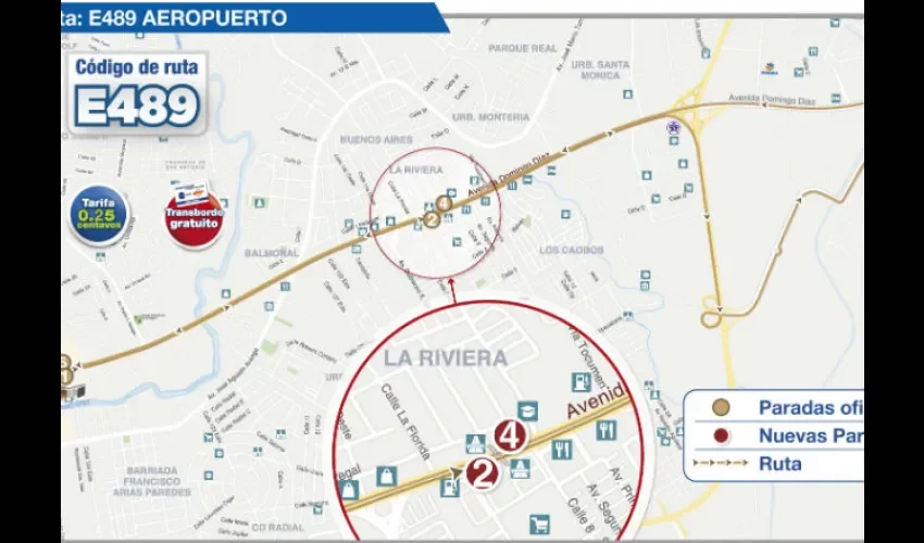 Dos nuevas rutas hacia el Aeropuerto Internacional de Tocumen. Foto: Cortesía