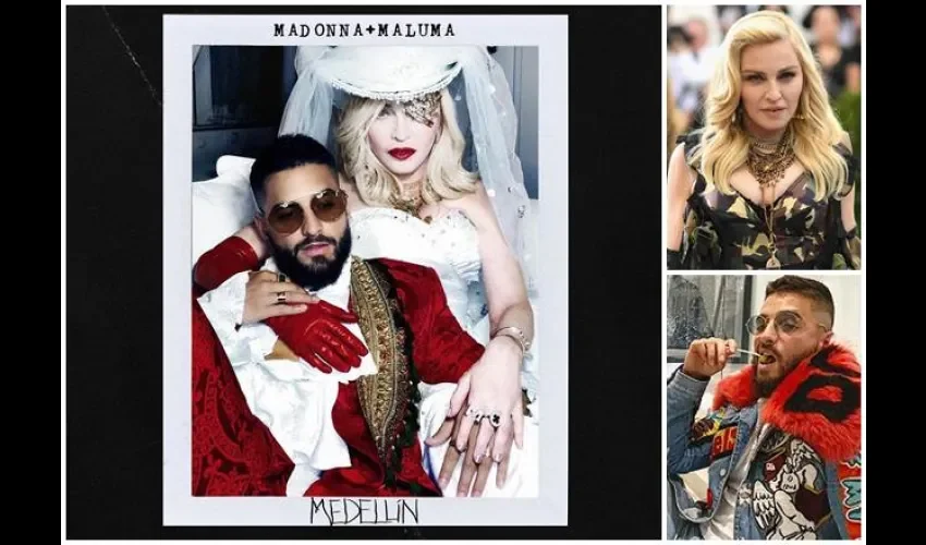 Maluma y Madonna. 