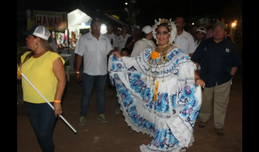 Foto ilustrativa del recorrido de la reina. 