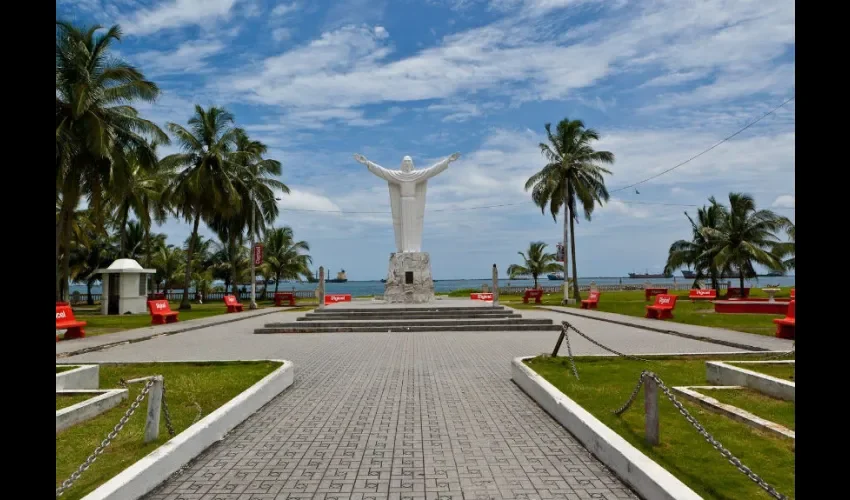 Foto ilustrativa del casco de la ciudad de Colón. 