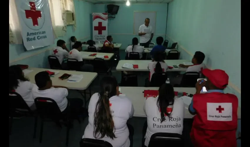 Foto ilustrativa de los voluntarios. 