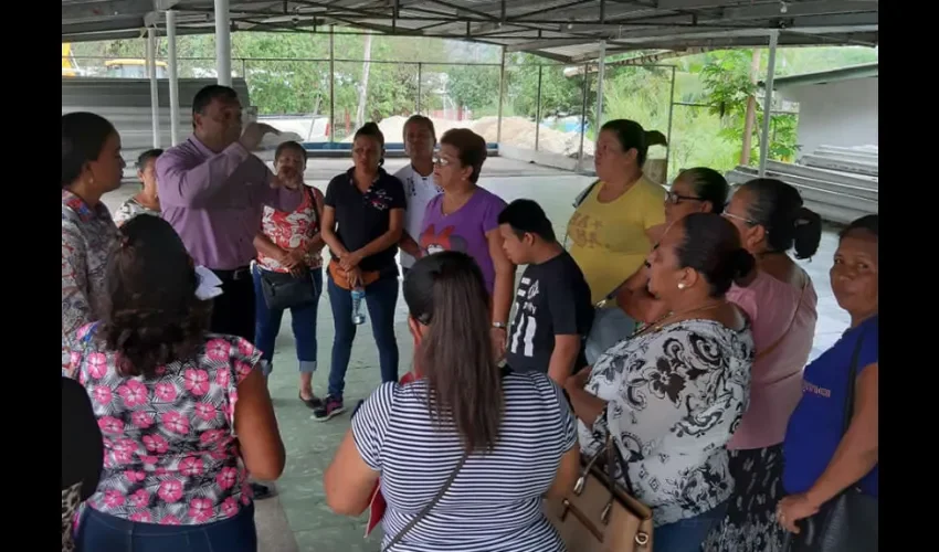 Foto ilustrativa de los residentes afectados. 