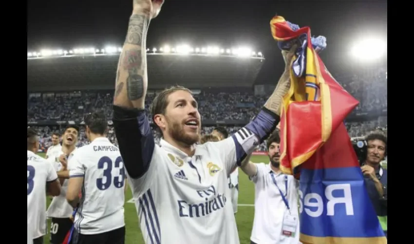 Sergio Ramos es el capitán del Real Madrid. Foto: Cortesía de Twitter  @SergioRamos 