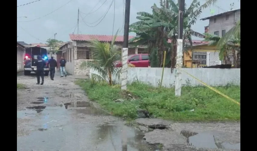 Foto ilustrativa del área del accidente. 