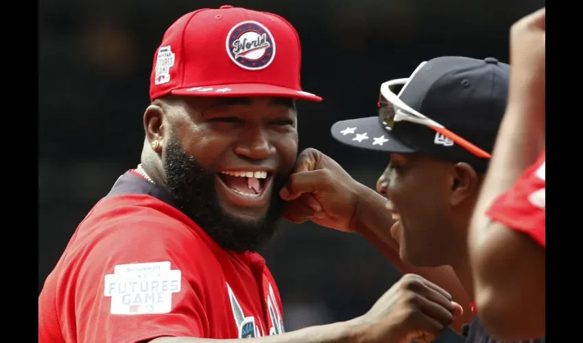 David Ortiz, expelotero de los Medias Rojas de Boston. Foto: AP