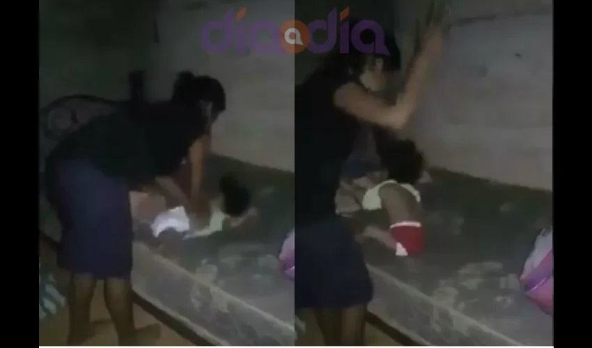 El video se hizo viral y su acción fue condenada. No obstante, las autoridades mexicanas han determinado que ella no irá a prisión por ser menor de edad.  Foto: Capturas del video