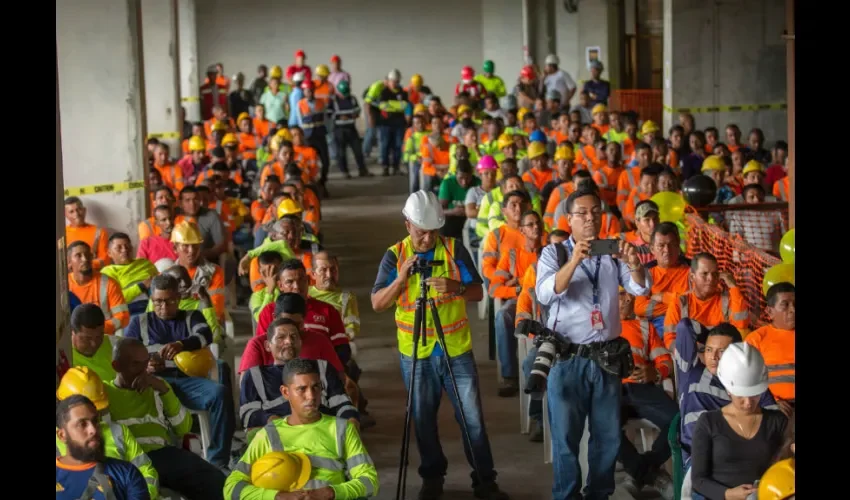 Foto ilustrativa de los sindicalistas. 