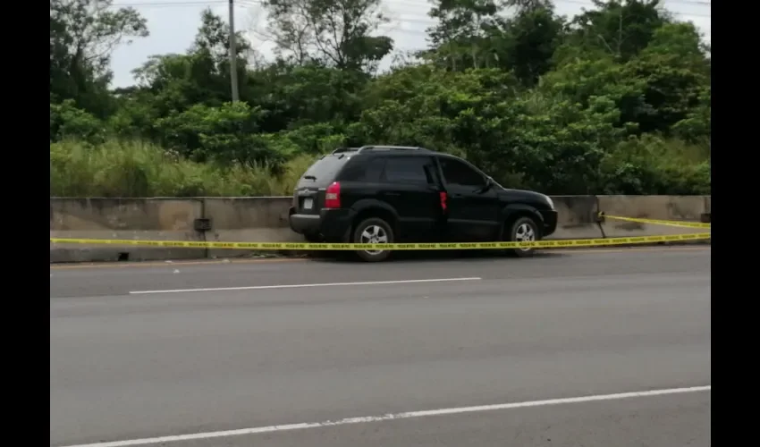 Foto ilustrativa del área del accidente. 