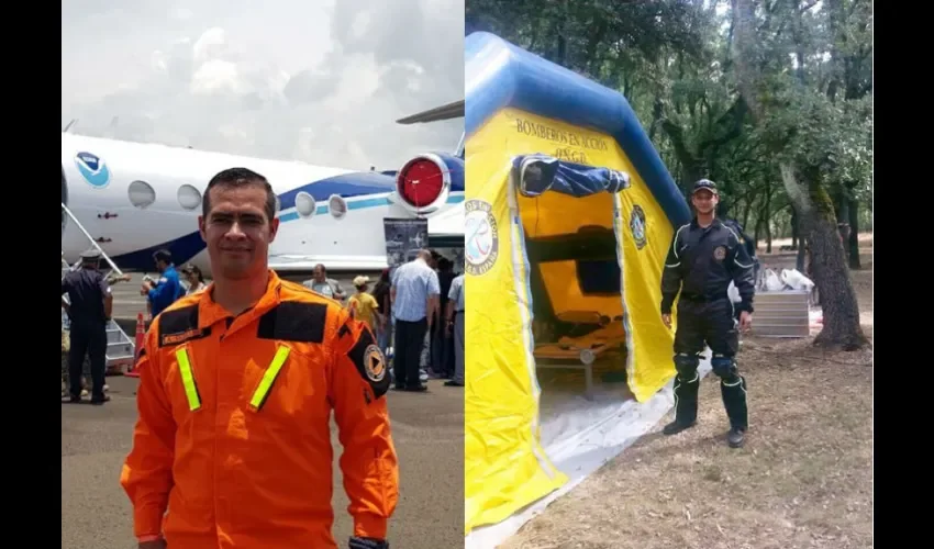 Abelardo Serrano Guerra (izq) es de Cerro Punta y Cristóbal Santiago Fundora (der) es de Volcán, provincia de Chiriquí. Foto: Cortesía