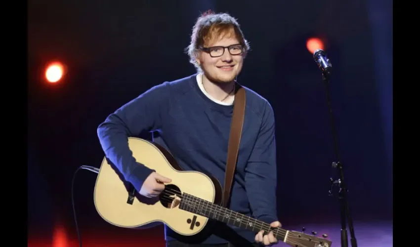 Ed Sheeran tiene 28 años. Foto: Archivo