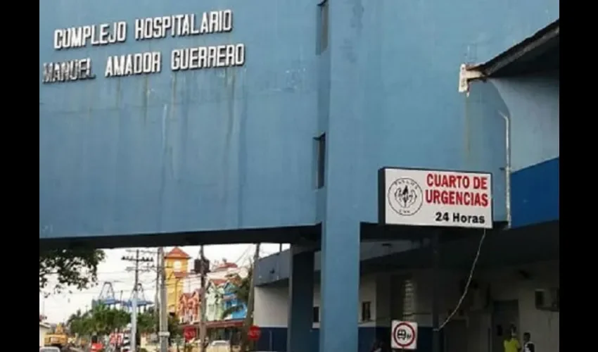 Foto ilustrativa del hospital al que fueron llevados los heridos. 