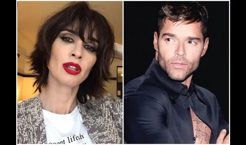 Paz Vega y Ricky Martin. 