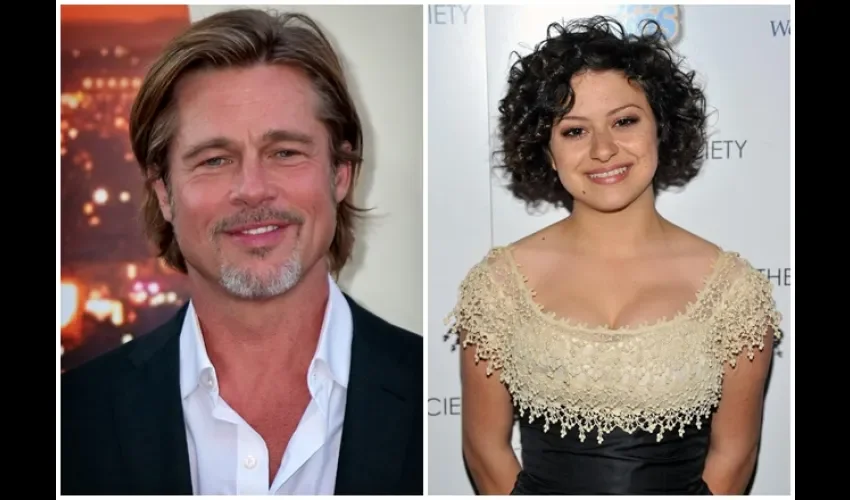 Brad Pitt y Alia Shawkat