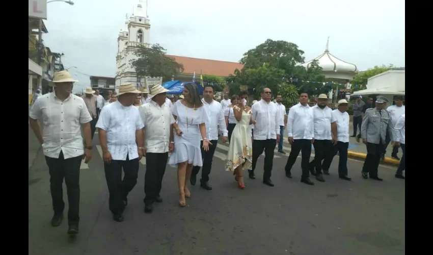 Foto ilustrativa del desfile. 