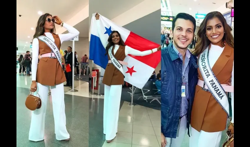 Foto ilustrativa de la representante de Panamá. 