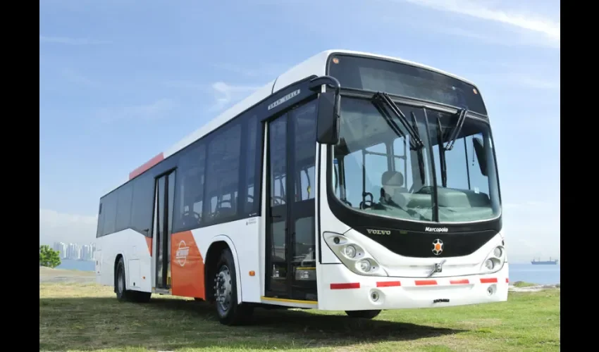 Foto ilustrativa de una unidad de bus. 