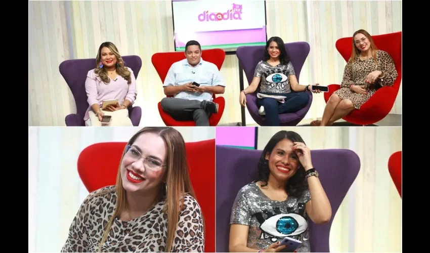 Shanyda, Luis, Valerie y Selene te contarán todo sobre la farándula local e internacional ahora en Canal 21. Fotos: Anayansi Gamez