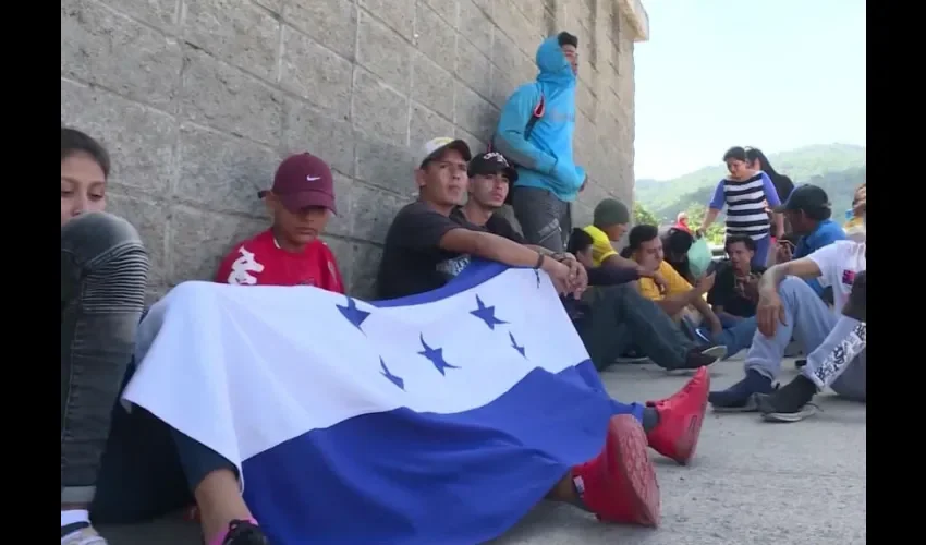 Foto ilustrativa de los migrantes. 