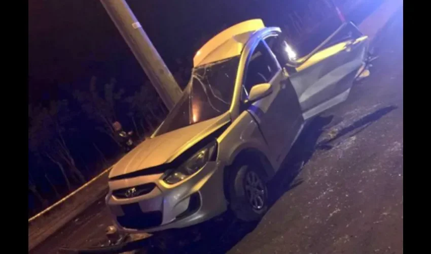 Foto ilustrativa del área del accidente. 