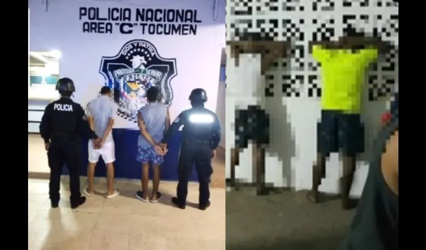 Foto ilustrativa de los detenidos. 