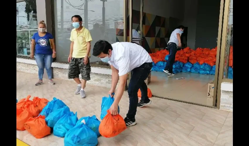 Foto ilustrativa de las donaciones. 