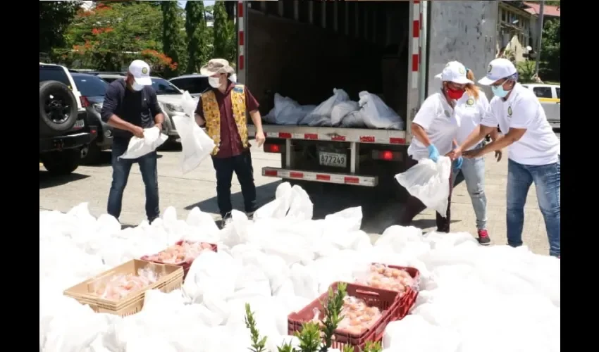 Foto ilustrativa de las donaciones. 